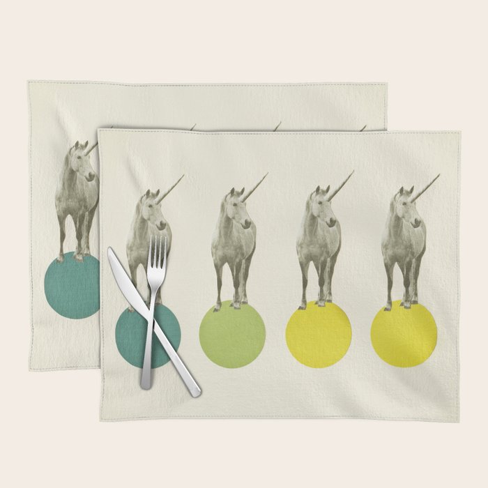 Unicorn Parade Placemat Gallery Image 1