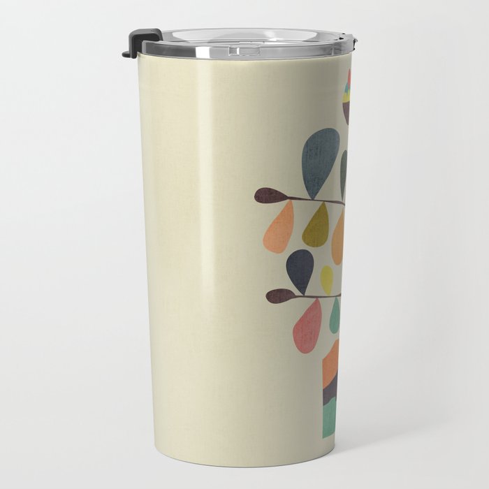 Potted Plant 4 Travel Mug Gallery Image 3