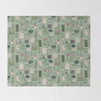 Potion Shelf: Elixir Throw Blanket Gallery Image 2