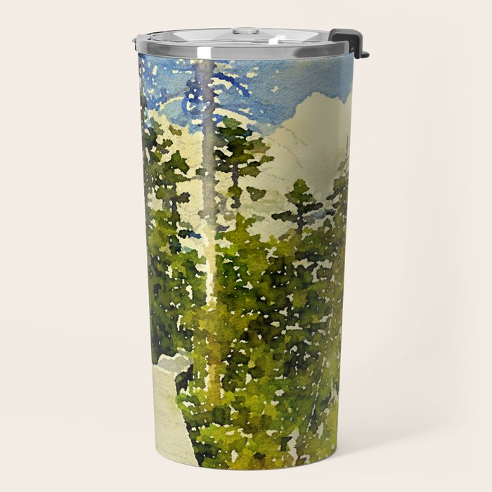 boardwalk path through the bog Travel Mug Gallery Image 2