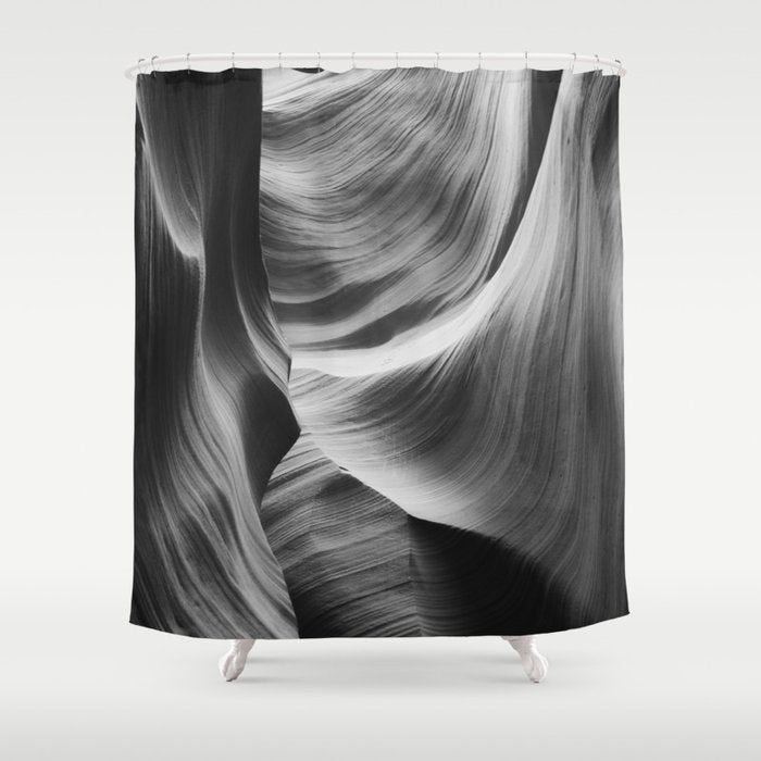 ANTELOPE CANYON XXVIII / Arizona Desert Shower Curtain Gallery Image 1