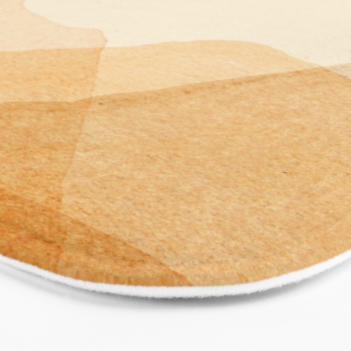 Abstract terracotta mountains Bath Mat Gallery Image 3
