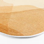 Abstract terracotta mountains Bath Mat Gallery Image 3