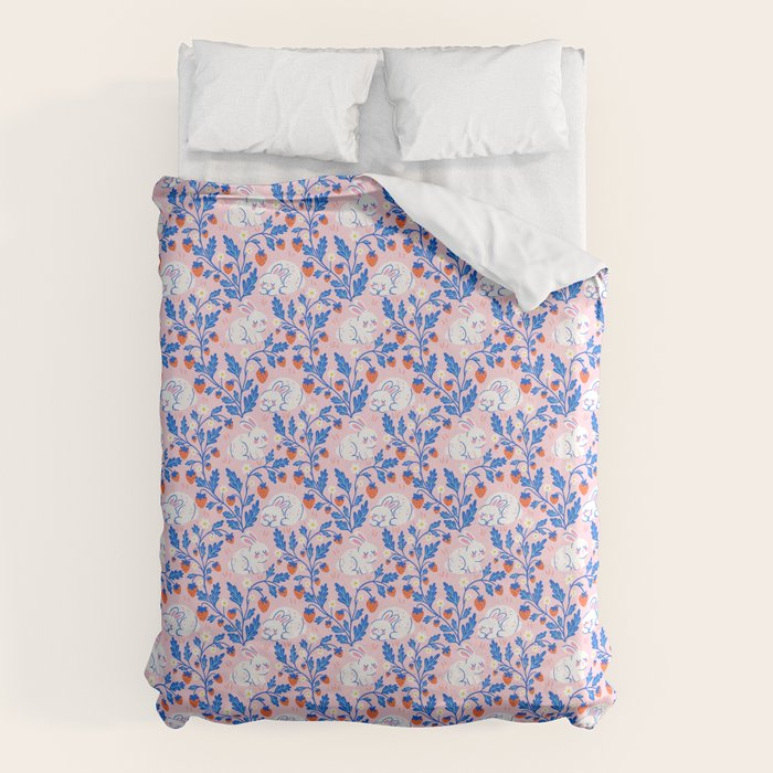 Strawberry Fields Siesta Duvet Cover Gallery Image 6