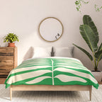 JAZZ FERNS 04 | Pine Green Matisse Edition Comforter Gallery Image 3