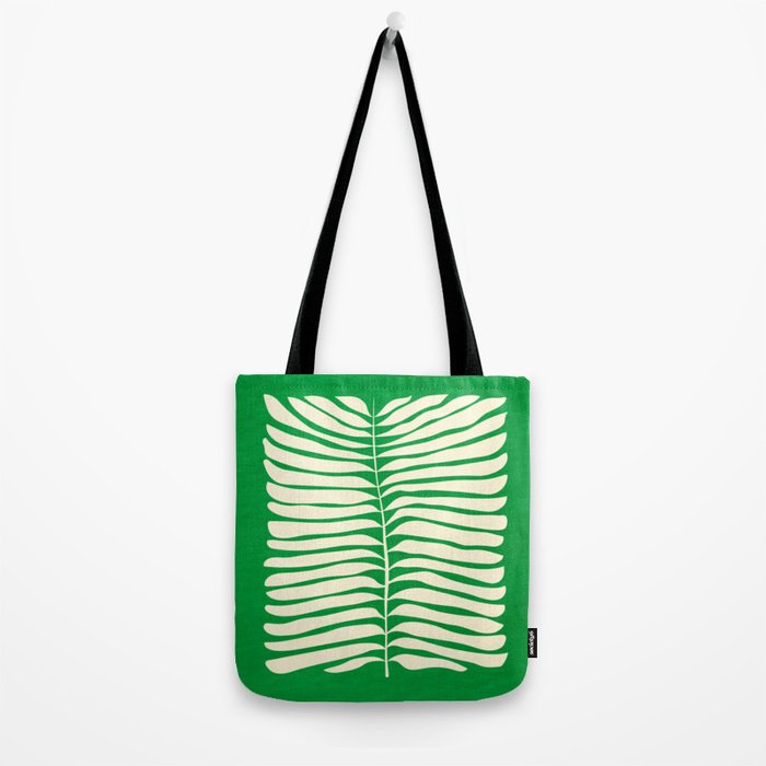 JAZZ FERNS 04 | Pine Green Matisse Edition Tote Bag Gallery Image 2