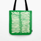 JAZZ FERNS 04 | Pine Green Matisse Edition Tote Bag Gallery Image 1