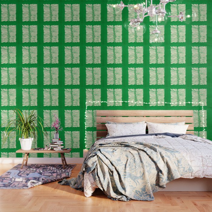 JAZZ FERNS 04 | Pine Green Matisse Edition Wallpaper Gallery Image 3