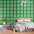 JAZZ FERNS 04 | Pine Green Matisse Edition Wallpaper Gallery Image 3