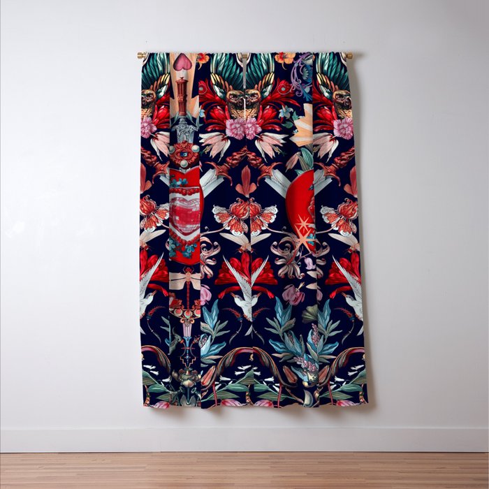 LOVE - Night Window Curtain Gallery Image 3