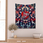 LOVE - Night Wall Tapestry Gallery Image 2