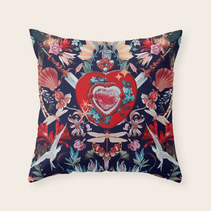 LOVE - Night Throw Pillow Gallery Image 6