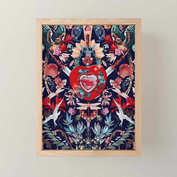 LOVE - Night Mini Art Print Gallery Image 1