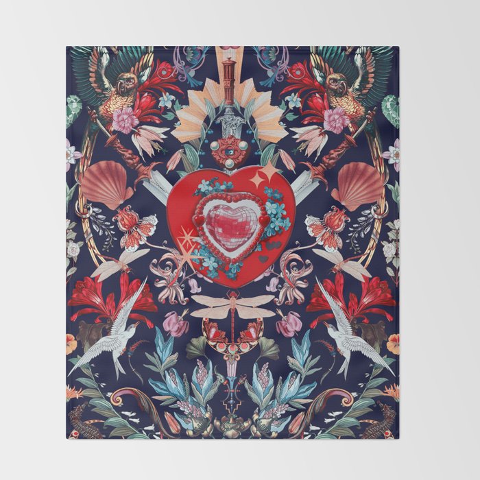 LOVE - Night Throw Blanket Gallery Image 2