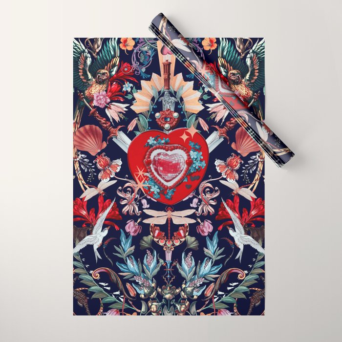 LOVE - Night Wrapping Paper Gallery Image 1
