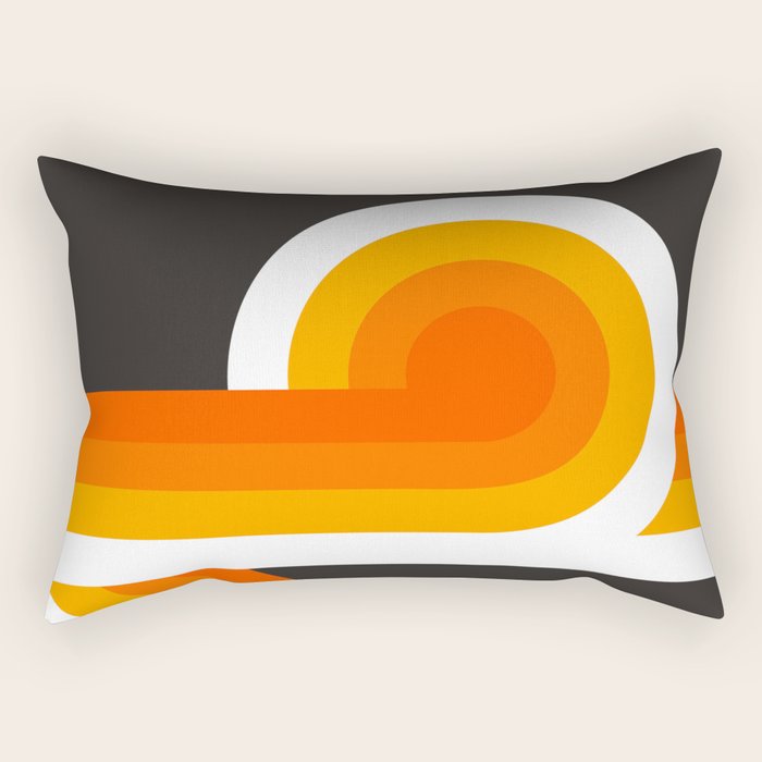 Flame Looper Rectangular Pillow Gallery Image 1