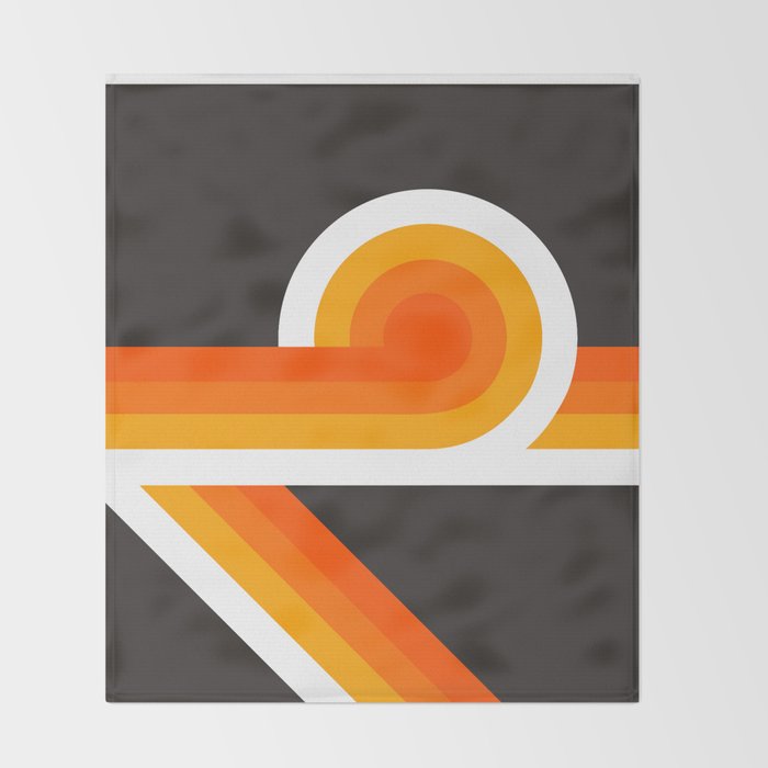 Flame Looper Throw Blanket Gallery Image 2