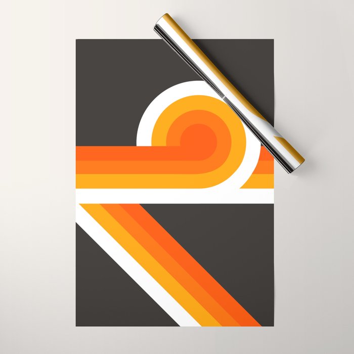 Flame Looper Wrapping Paper Gallery Image 1