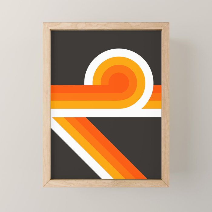 Flame Looper Mini Art Print Gallery Image 1