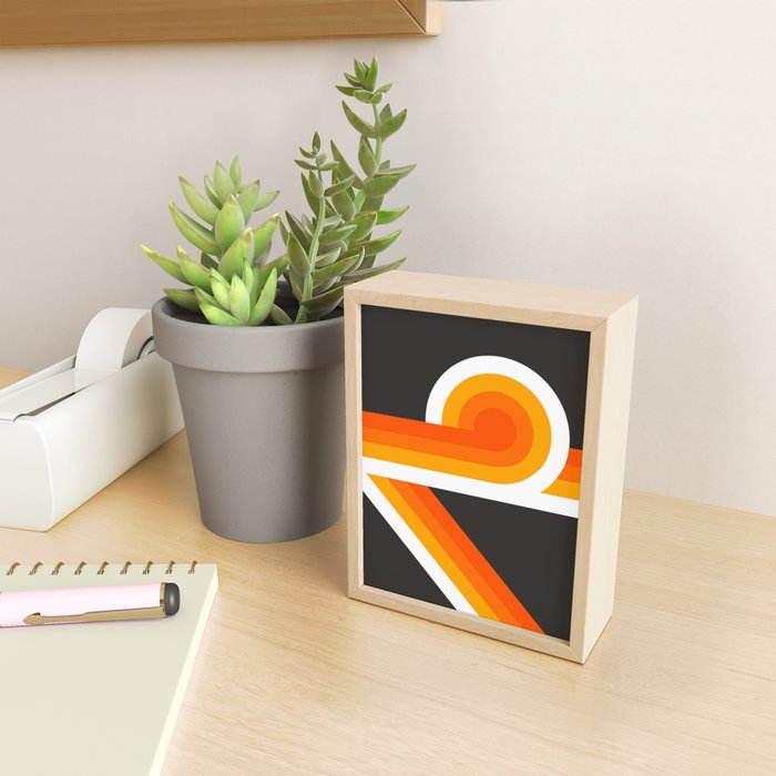 Flame Looper Mini Art Print Gallery Image 2