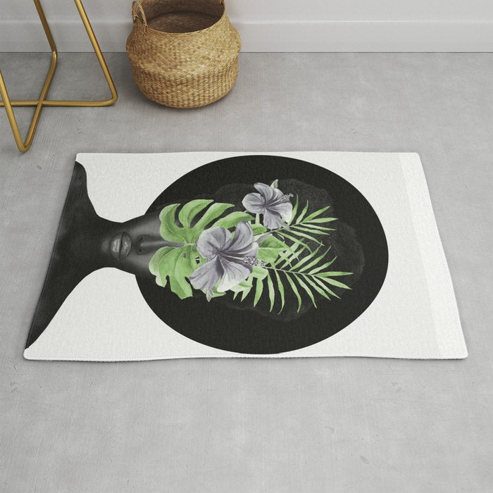 Tropical Girl Rug Gallery Image 1