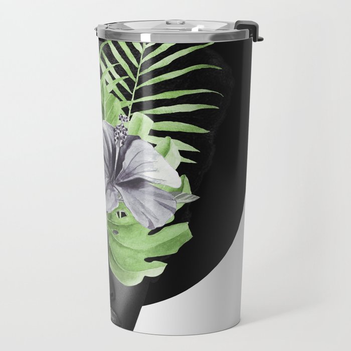 Tropical Girl Travel Mug Gallery Image 2