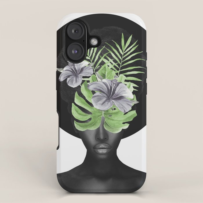 Tropical Girl iPhone Case Gallery Image 1