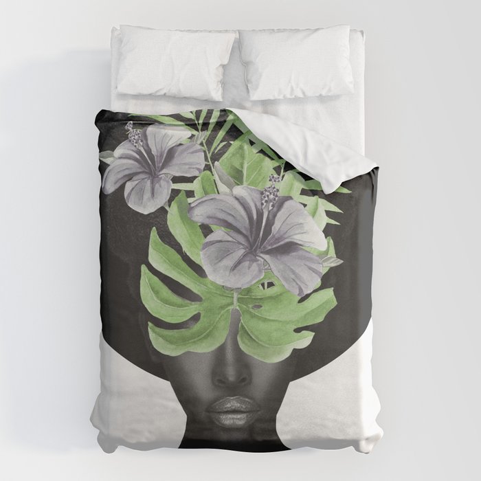 Tropical Girl Duvet Cover Gallery Image 6