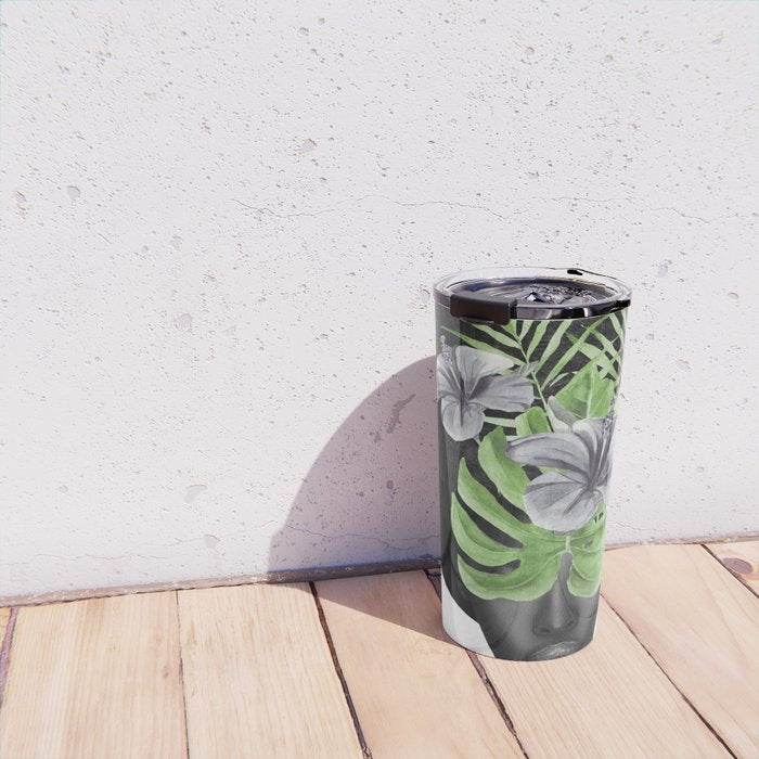 Tropical Girl Travel Mug Gallery Image 4