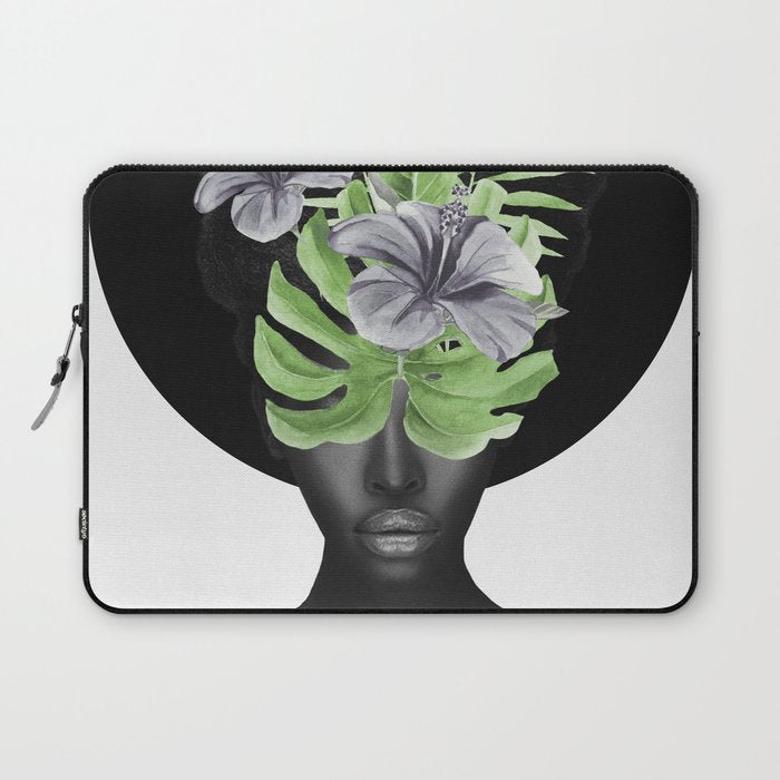 Tropical Girl Laptop Sleeve Gallery Image 1