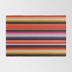 Orange Sarape Saltillo Rug Gallery Image 2