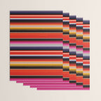 Orange Sarape Saltillo Wrapping Paper Gallery Image 3