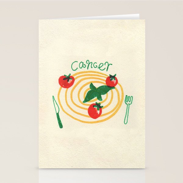 cancer tomato Stationery Card Gallery Image 1