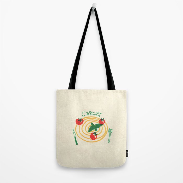 cancer tomato Tote Bag Gallery Image 2