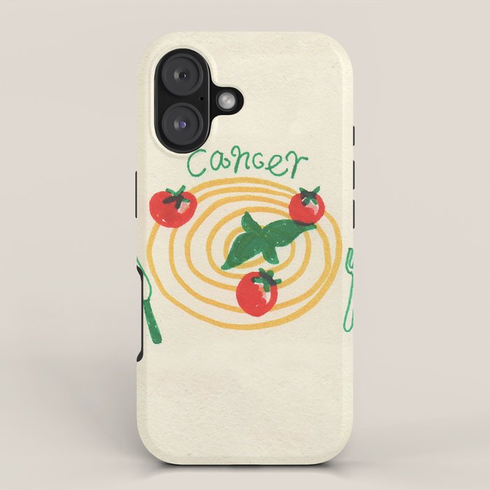 cancer tomato iPhone Case Gallery Image 1