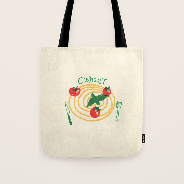 cancer tomato Tote Bag Gallery Image 1