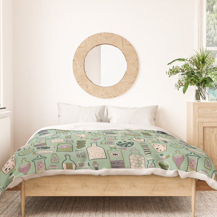 Potion Shelf: Elixir Duvet Cover Gallery Image 3