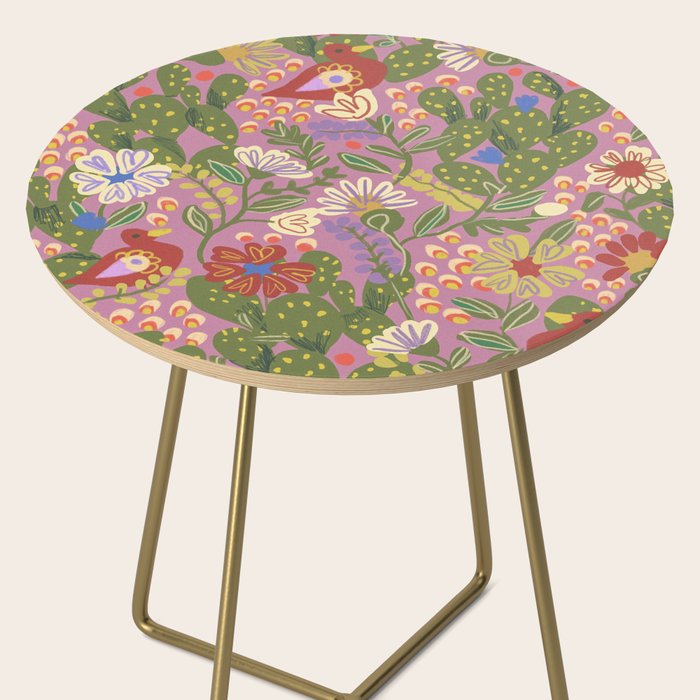 Folky violet Side Table Gallery Image 2
