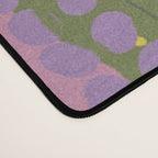 Folky violet Desk Mat Gallery Image 4