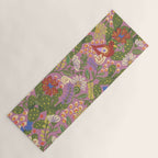 Folky violet Yoga Mat Gallery Image 1