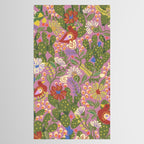 Folky violet Tablecloth Gallery Image 2