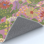 Folky violet Rug Gallery Image 4
