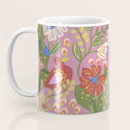 Folky violet Coffee Mug Gallery Image 3