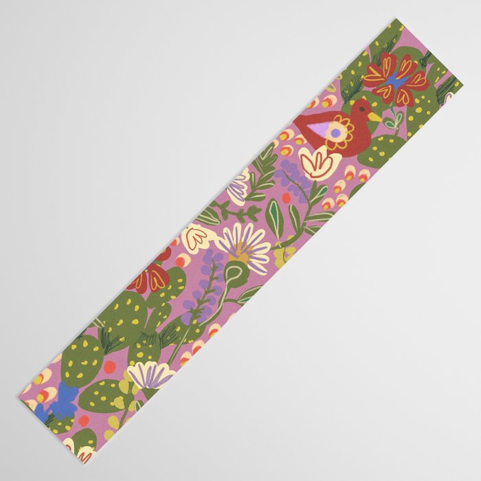 Folky violet Table Runner Gallery Image 3