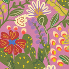 Folky violet Coffee Mug Gallery Image 2