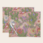Folky violet Placemat Gallery Image 1