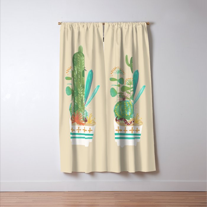 Desert planter Window Curtain Gallery Image 3