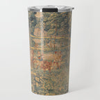 Antique 17th Century French Hunting Tapestry Travel Mug Gallery Image 1