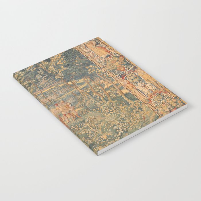 Antique 17th Century French Hunting Tapestry Notebook Gallery Image 2