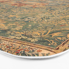 Antique 17th Century French Hunting Tapestry Bath Mat Gallery Image 3